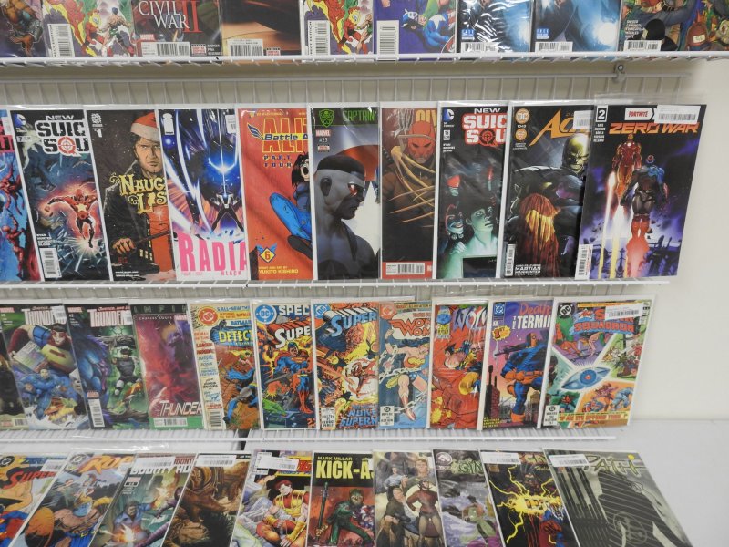 Huge Lot 140+ Comics W/ Punisher, Batman, Superman, +More! Avg VF- Condition!