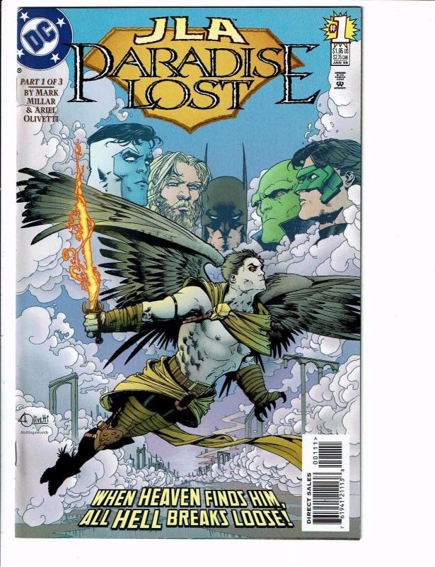 JLA Paradise Lost Complete DC Comics Ltd Ser # 1 2 3 Batman Superman Flash J107