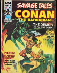 Savage Tales #3 (1974) Conan