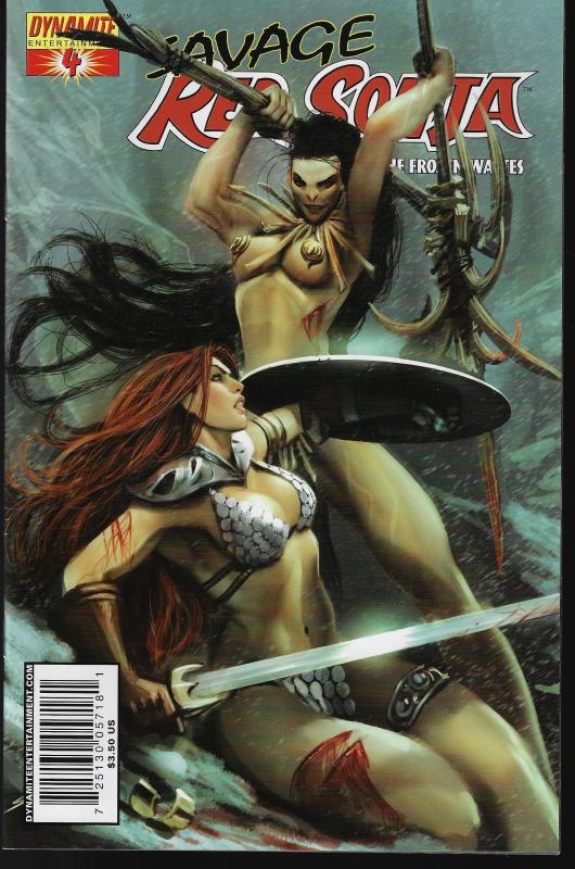 Red Sonja Queen of the Frozen Wastes #4 (Dynamite) - Stjepan Sejic Cover