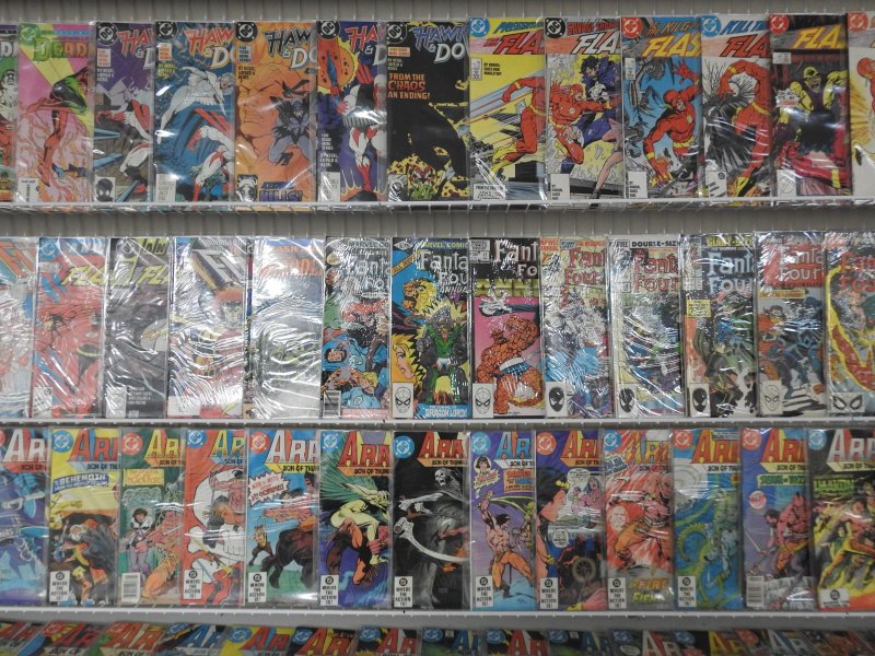Huge Lot 150+ Comics W/ Flash, Superman, Arak, Deadman+ Avg VF- Condition!!