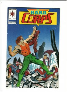 Hard Corps #2 NM- 9.2 Valiant Comics 1993