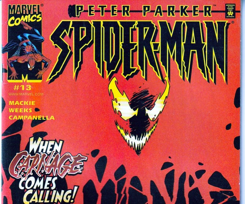 Peter Parker Spiderman(vol. 2) # 13 Carnage Returns