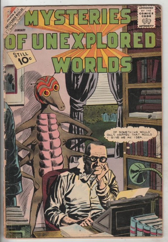 Mysteries of Unexplored Worlds #28 (Jan-62) FR/GD Low-Grade 