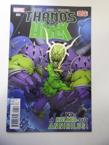 Thanos vs. Hulk #4 (2015) NM- Condition