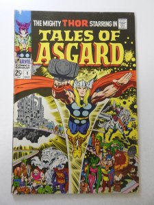 Tales of Asgard (1968) VG Condition 1 in spine split, tape pull fc