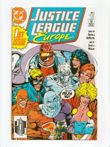 Justice League Europe #1 5 Copies DC Comics 1989 Series Unread NM+ 9.6/9.8