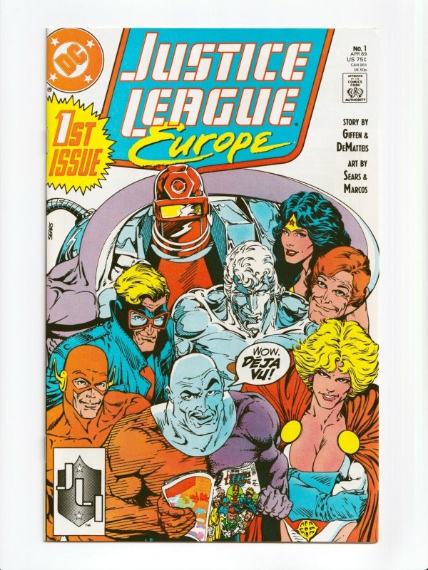 Justice League Europe #1 5 Copies DC Comics 1989 Series Unread NM+ 9.6/9.8