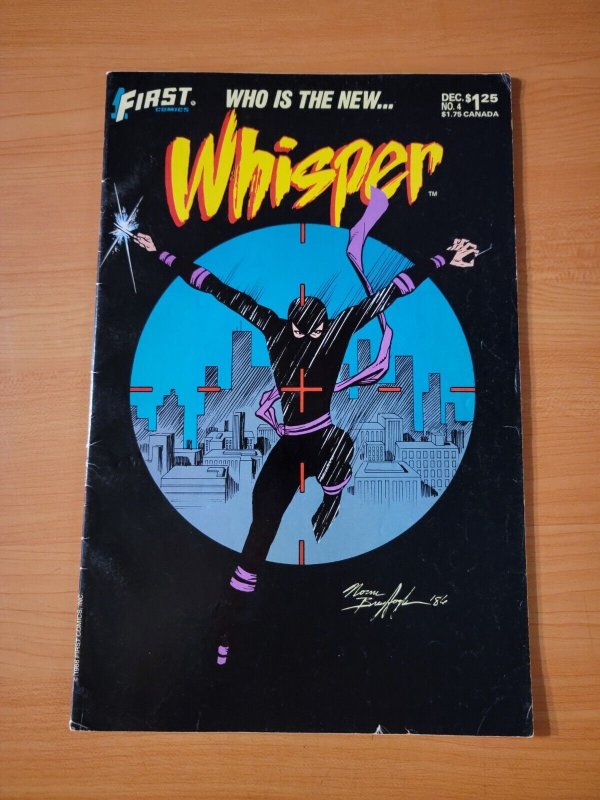 Whisper #4 ~ DOLLAR BIN ~ 1986 First Comics