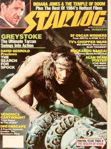 Starlog #81 FN ; Starlog | Magazine Tarzan