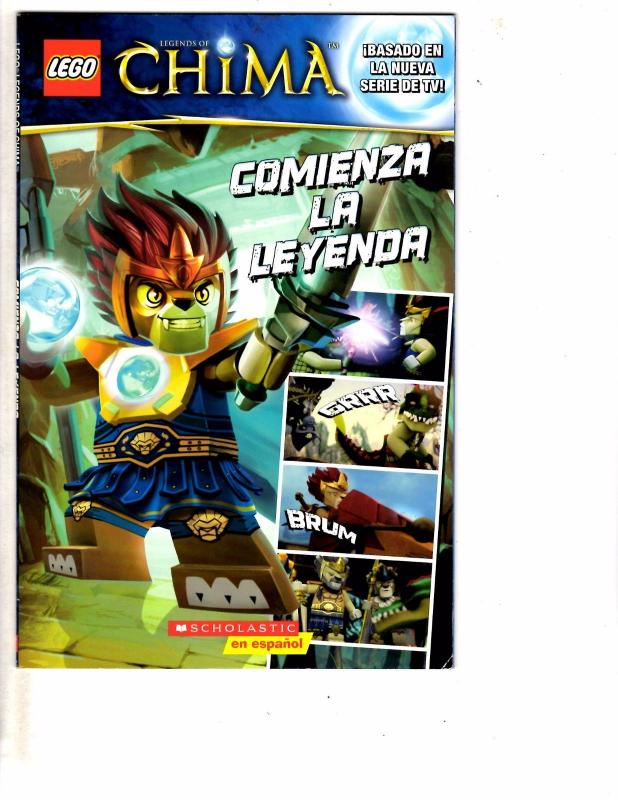 Legends Of Chima Lego Scholastic En Espanol Mini Comic Book 1st Print 2014 J162