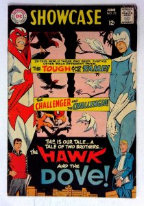 Showcase #75 1968 Hawk-Dove DC VG.