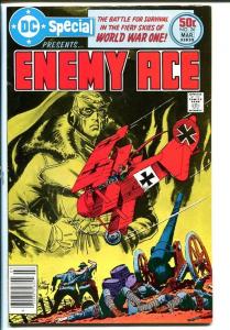 DC SPECIAL #26-Enemy Ace-Joe Kubert FN/VF