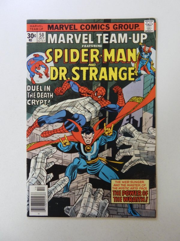 Marvel Team-Up #50 Power of The Wraith! Sharp VG+ Condition!