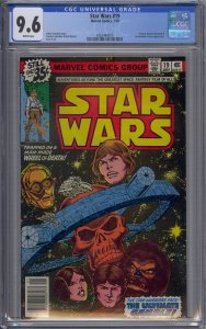 STAR WARS #19 CGC 9.6 SIMON GREYSHADE COMMANDER STROM WHITE PAGES 4015