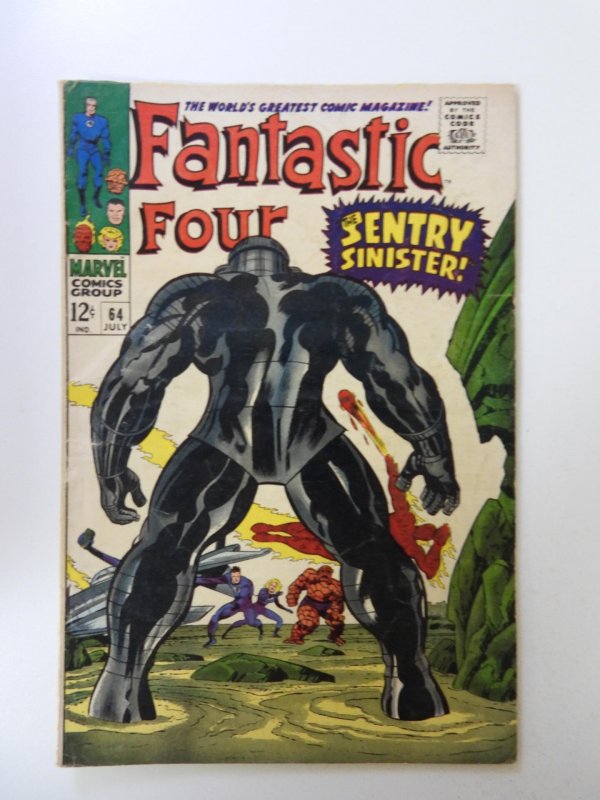 Fantastic Four #64 (1967) VG condition