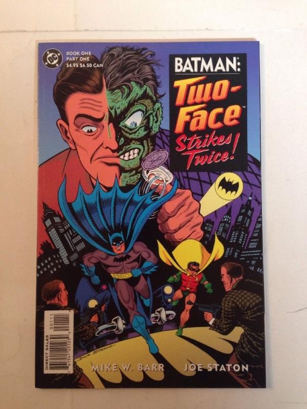 Batman Two-face Strikes Twice Book One Part One Near Mint