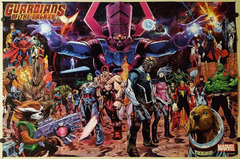 Guardians Of Galaxy #1 Geoff Shaw 2018 Folded Promo Poster (24x36) New [FP165]