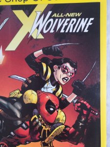 All-New Wolverine #21 Leonard Kirk 1:10 Deadpool Variant 2017 Marvel Comics