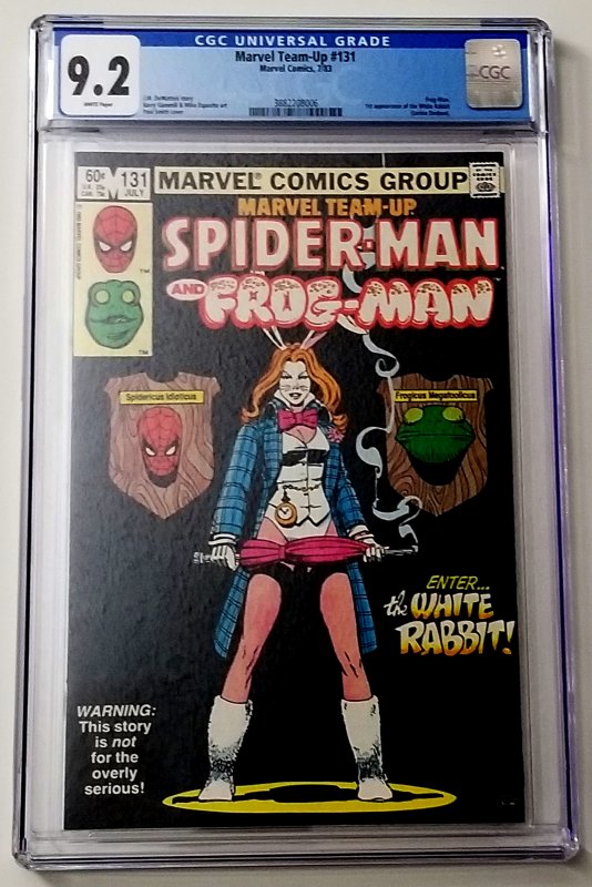 Marvel Team-Up #131 CGC 9.2 WP 1st White Rabbit FREE SHIPPING