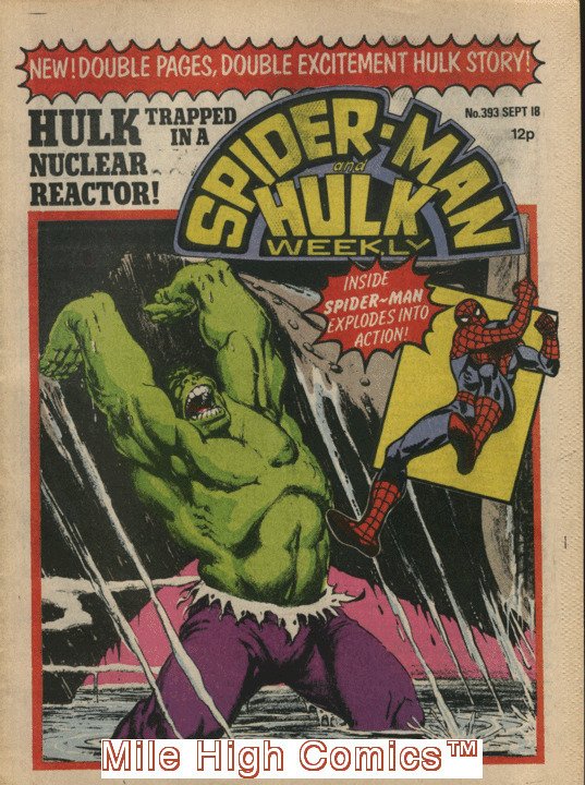 SPIDER-MAN AND HULK WEEKLY  (UK MAG) #393 Near Mint