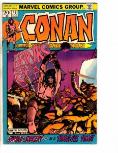 Conan The Barbarian # 19 FN Marvel Comic Book King Kull Barry Smith Sword YY1