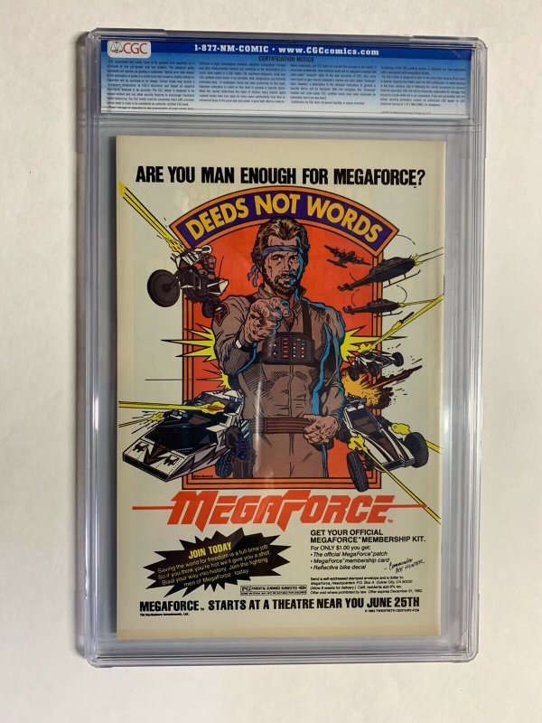 Wolverine Limited series 1 cgc 9.4 cr/ow pages marvel bronze age