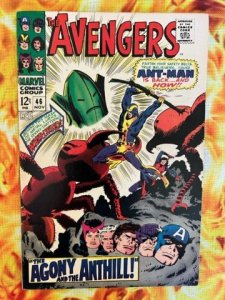 The Avengers #46 (1967) - 1st Whirlwind ! High Grade !
