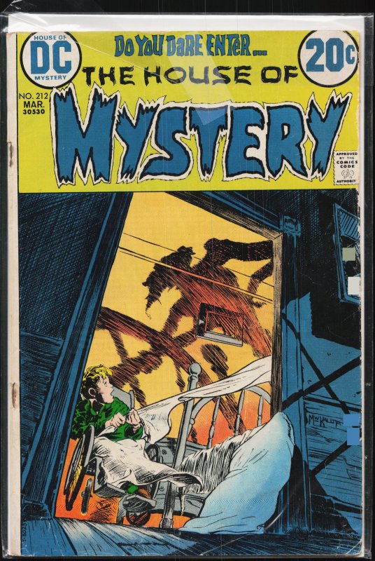 House of Mystery #212 (1973) Cain the Caretaker