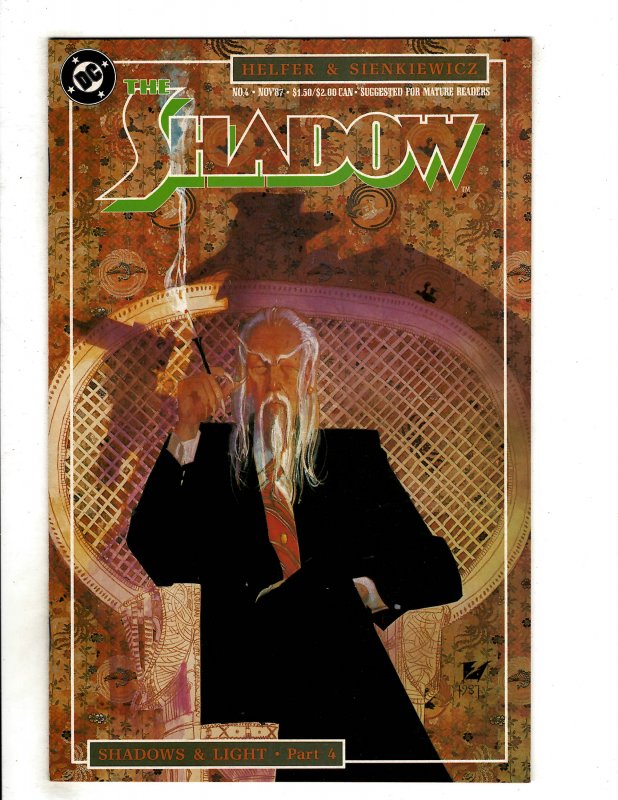 The Shadow #4 (1987) DC Comic Superman OF8