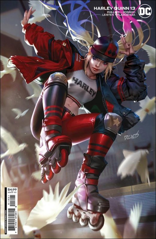Harley Quinn (4th Series) #13A VF/NM ; DC | Derrick Chew Variant Roller Skates