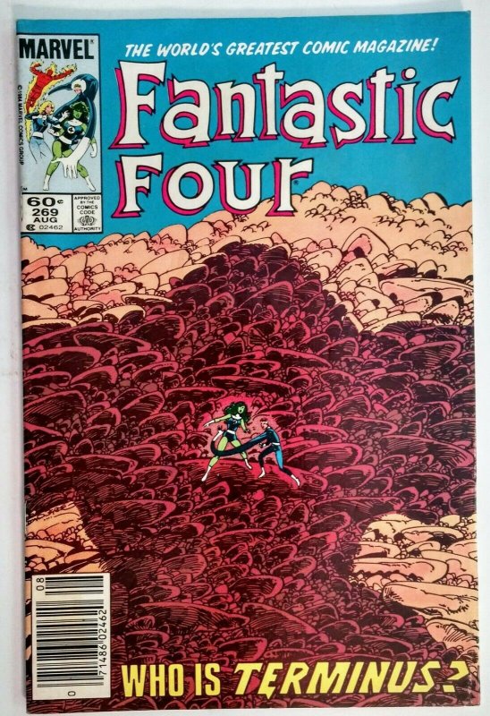Fantastic Four #269 MARK JEWELERS VARIANT, 1st appearance of Terminus 71486024620