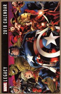 Marvel Legacy 2018 Promo Comic-Sized Calendar -  Pin-Up style pages / Unstamped