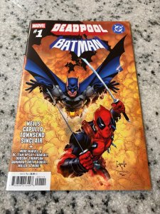 Deadpool Batman # 1 NM 1st Print Marvel DC Comic Book Capullo Cover Art 6 J436