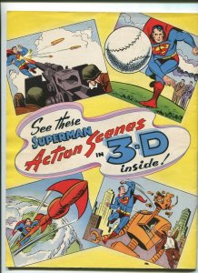 3 DIMENSIONAL ADVENTURES SUPERMAN (4.0) WITH GLASSES 1953
