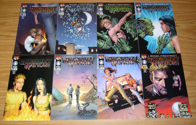 J. Michael Straczynski's Midnight Nation #1-12 VF/NM complete series  gary frank