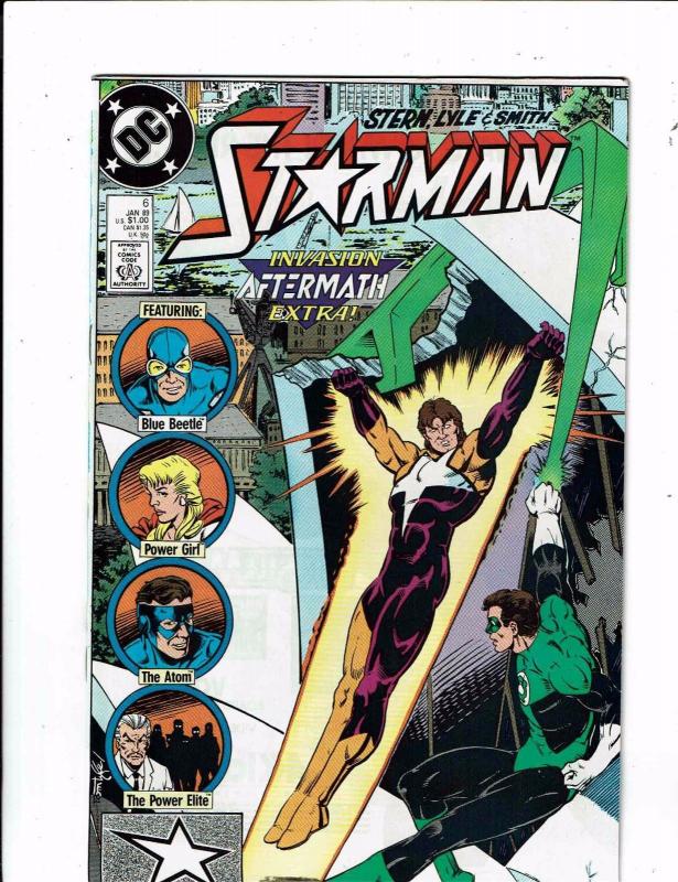 Lot Of 8 Starman DC Comic Books # 2 3 4 5 6 7 8 9 Power Girl Blue Beetle J212