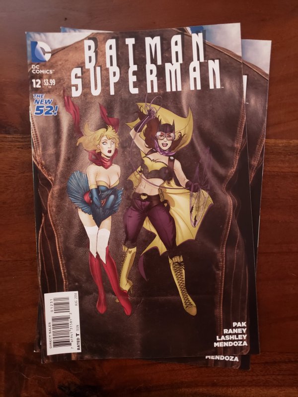 Batman Superman #12 Cover B Variant DC Bombshells Cover