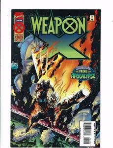 4 Age of Apocalypse Marvel Comic Books #1(2) 2(2) Weapon X Generation X ZZ4