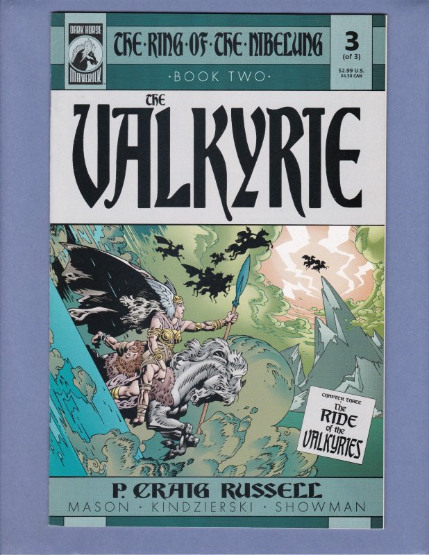 Ring of the Nibelung Valkyrie #3 FN/VF Dark Horse 2000