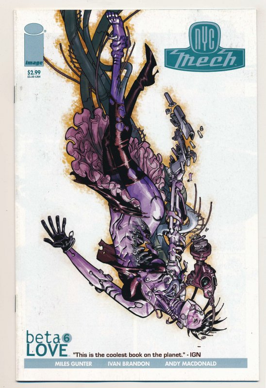NYC Mech Beta Love (2005) #1-6 VF/NM Complete series