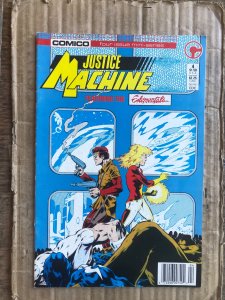 Justice Machine featuring The Elementals #4 (1986)