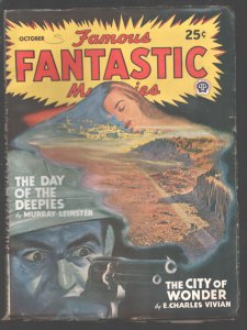 Famous Fantastic Mysteries 10/1947-Lawrence Sterne Stevens.-E. Charles Vivian...