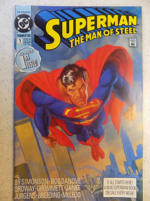 SUPERMAN MAN OF STEEL # 1