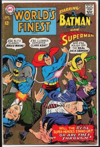 World's Finest Comics #168 (1967) Superman and Batman and Robin
