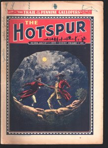 PULP:  Hotspur #306 7/8/1939-D.C. Thompson--Sword fight cover-British story p...