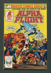 Alpha Flight #1  /  9.0 VFN/NM /9.2 NM-   August  1983