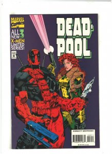 Deadpool #3 NM- 9.2 Marvel Comics 1994 Siryn app. 759606015870