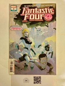 Fantastic Four #4 NM Marvel Comic Book Dr. Doom Galactus Silver Surfer 12 MS14