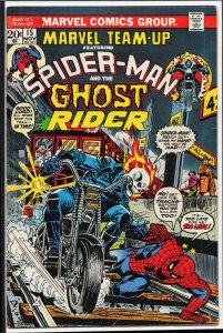 Marvel Team-Up #15 (1973) Ghost Rider [Key Issue]